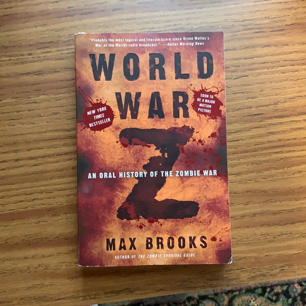 World War Z Paperback Book